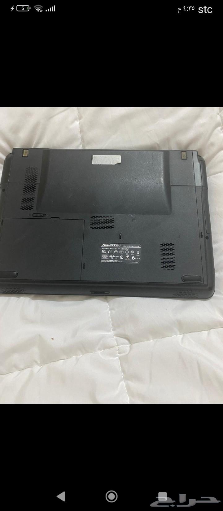 لاب توب مع شنطه مستخدم64592890127747114