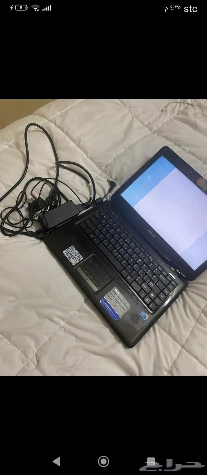 لاب توب مع شنطه مستخدم64592890127747110