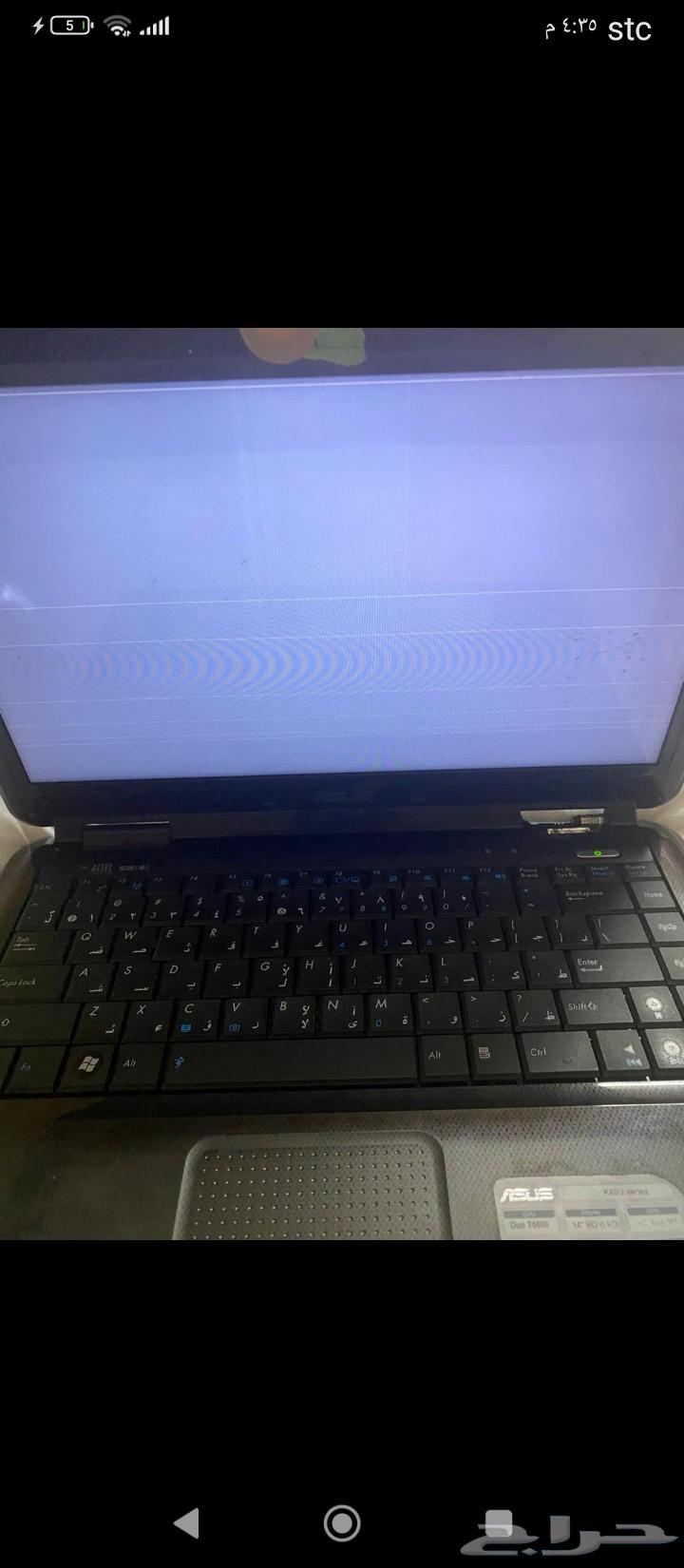 لاب توب مع شنطه مستخدم64592890127747111