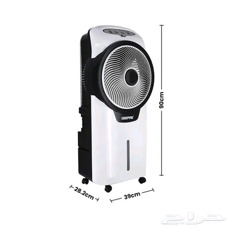 GEEPAS Rechargeable Air Cooler with 7-Hour Operation64593131491585112