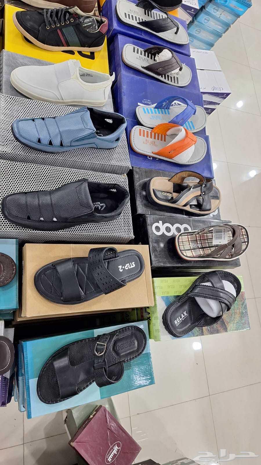 للبيع كمية أحذية وجزم منوع عدد 500حبة64594751661571113