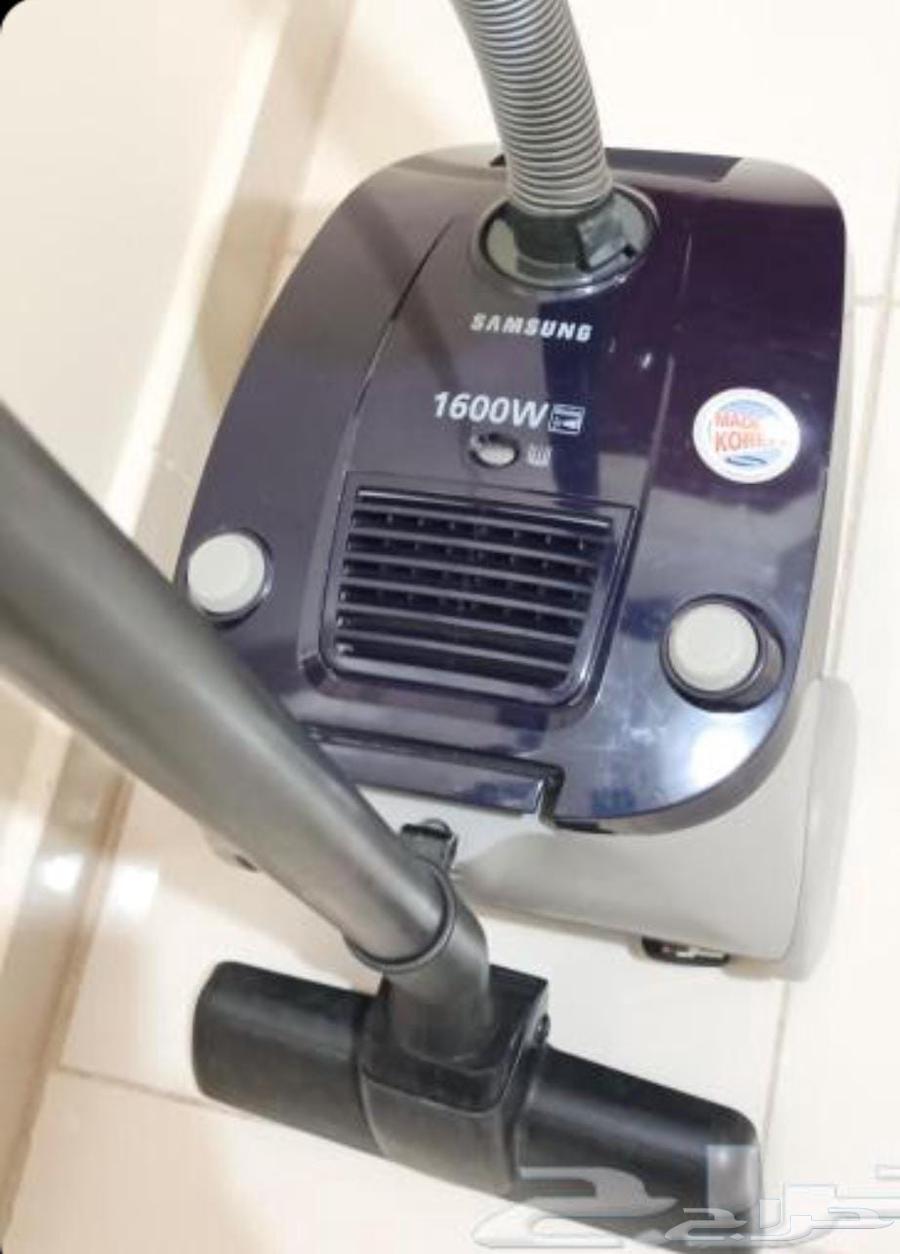 مكنسة كهربائية سامسونج 1600W مستخدمة ونظيفة للبيع المستعجل64575210192641113