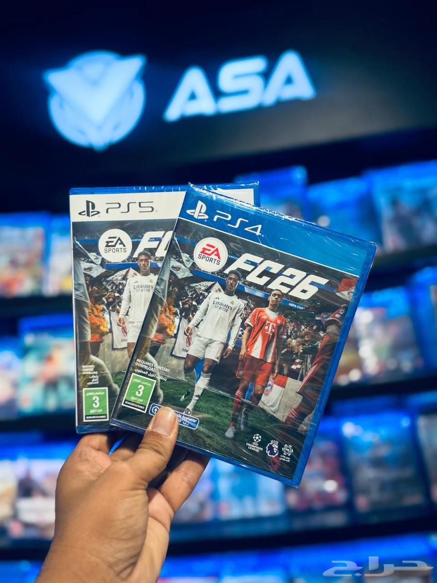 شريط فيفا 26 بلايستيشن 4و 5 جديد64592612731779111