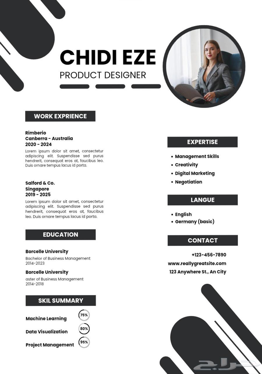 سيره ذاتيه جديده64588408619905110