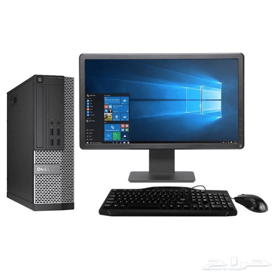 كمبيوتر مكتبي Dell Core i7 مع شاشة DELL 24 بوصة64598106032257113