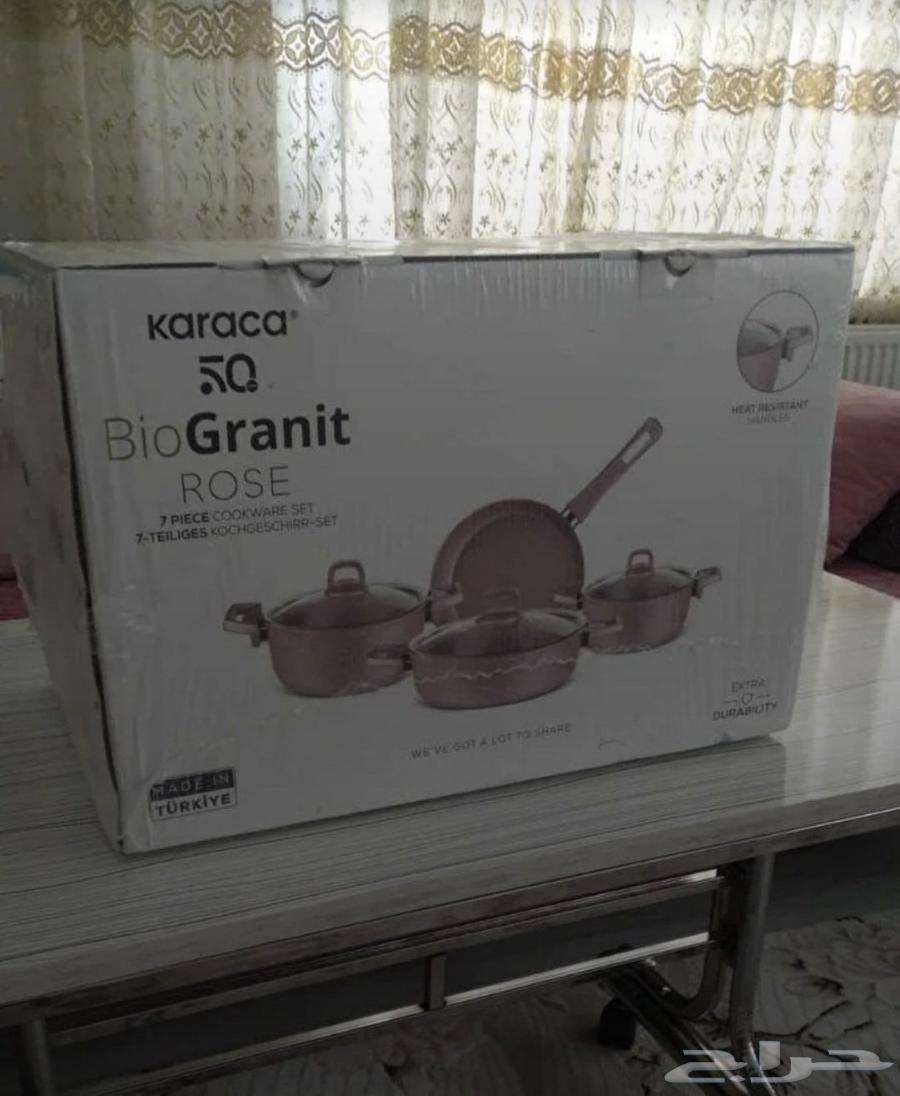 طقم أواني طهي 7 قطع صناعة تركية جديد64596772711811111