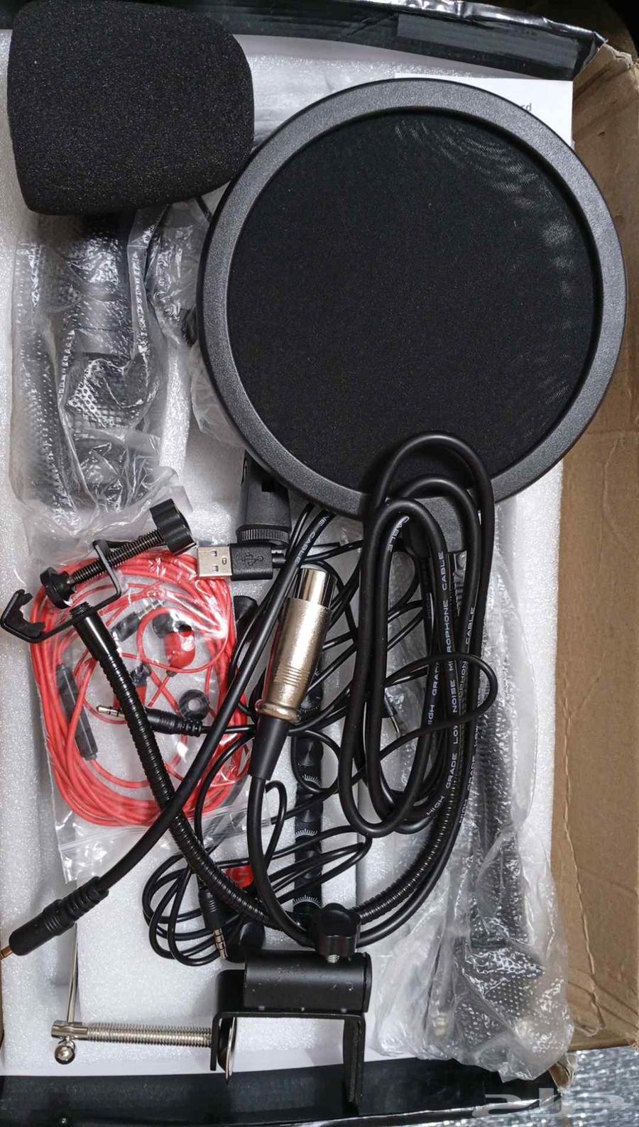 مايك PROFESSIONAL مع كامل ملحقاته والمكسر64598215758083112