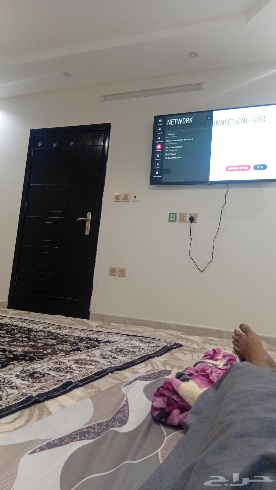 شاشه LG 55بوصه كل الخدمات فيها اسافر داخلي وجميع تطبيقات الا64597532243714110