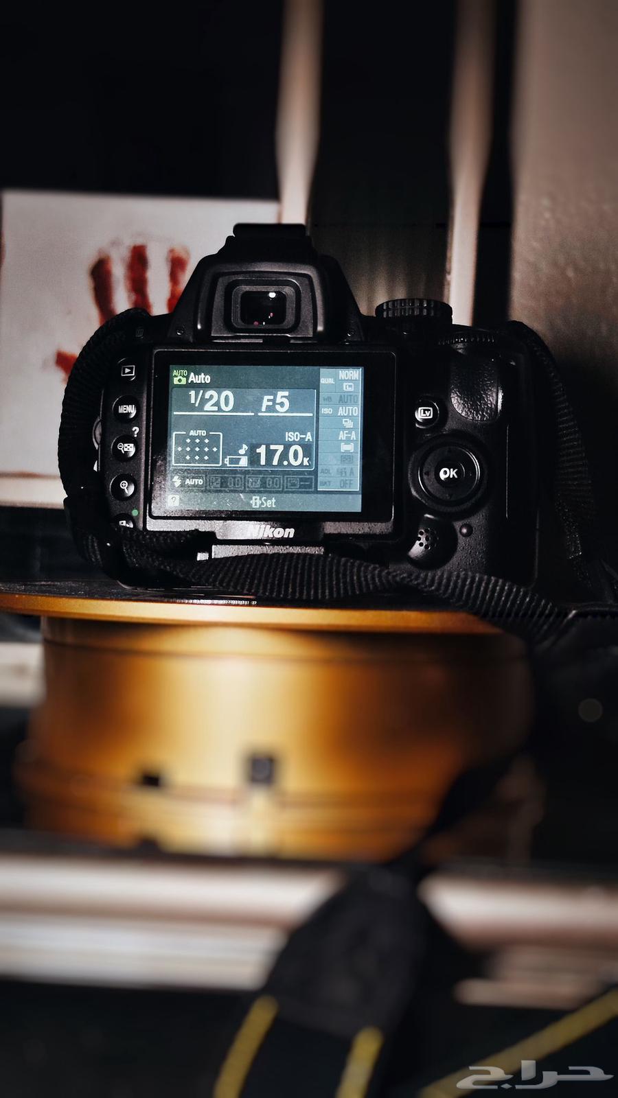 كامرة نيكون D5000 نظيف جدا64598069723521113