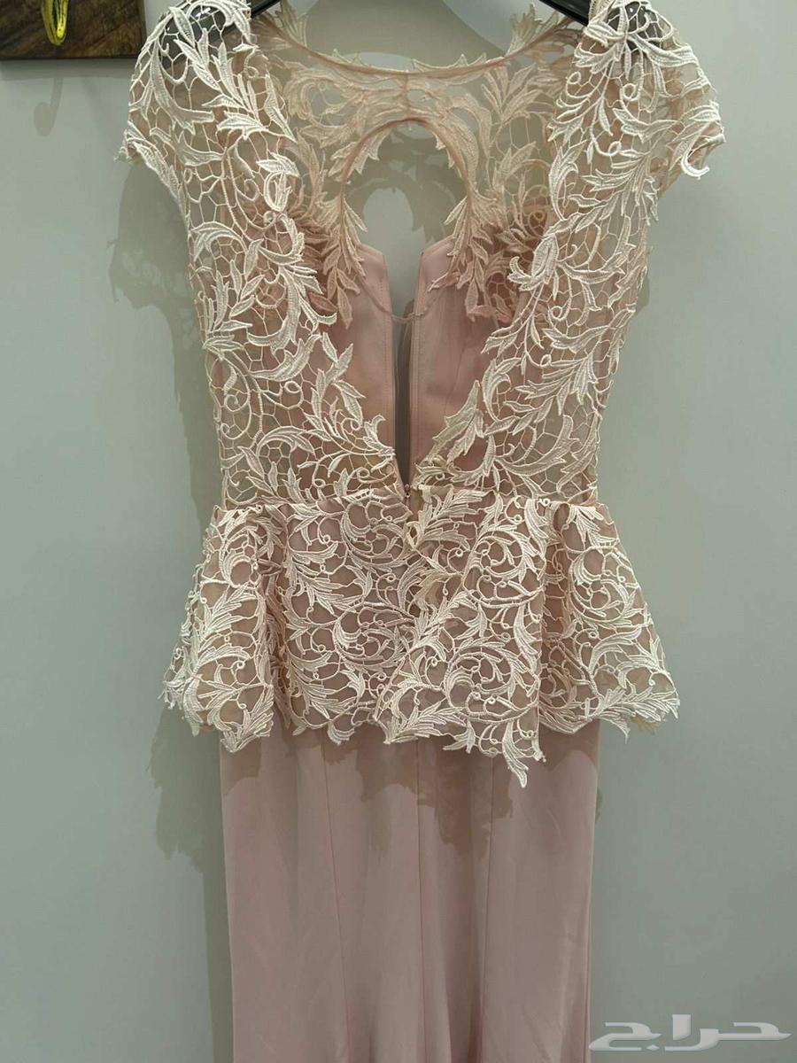 فستان بينك للسهره أنيق جدا64598327261825112