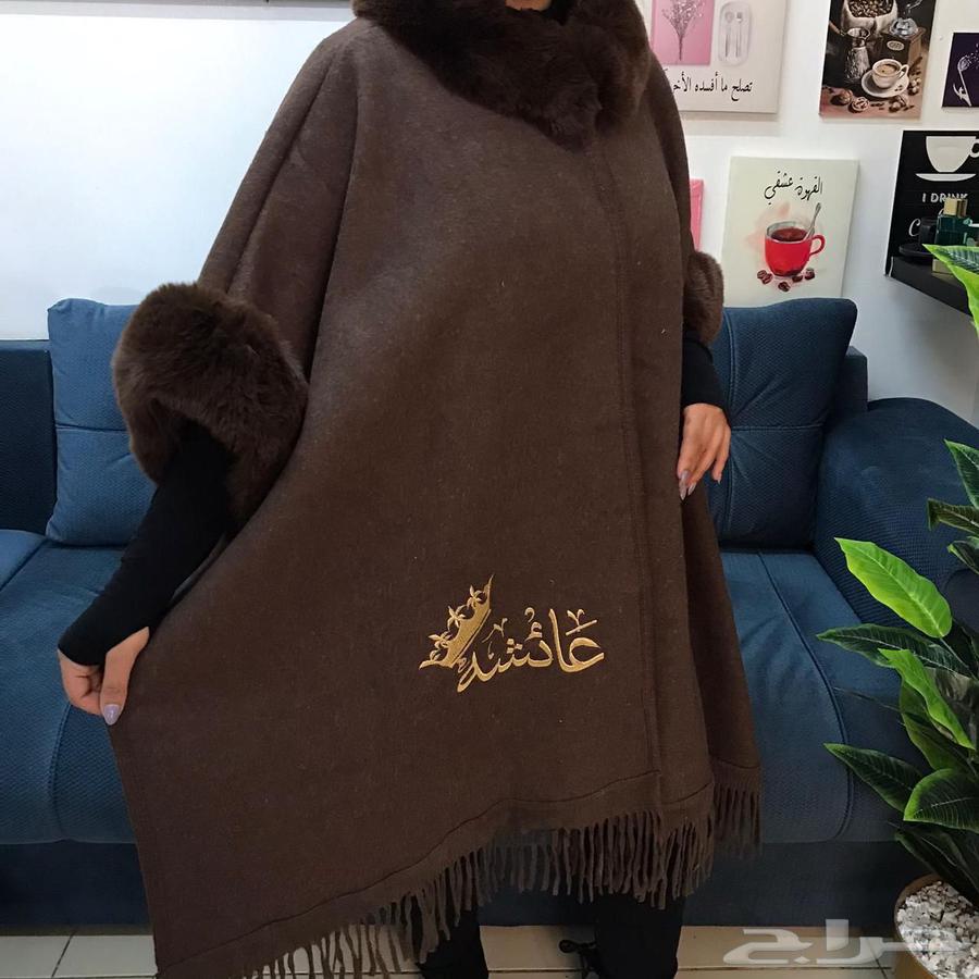 عروض خاصه شالات الفخامة الشتويه قماش صوف بأطراف فرو ناعم64598093880323112