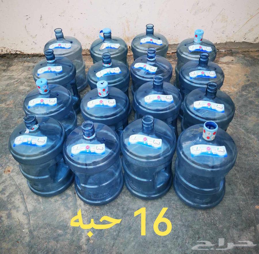 للبيع دبه ماء ( قوارير) فارغه متنوعه64542671616899111