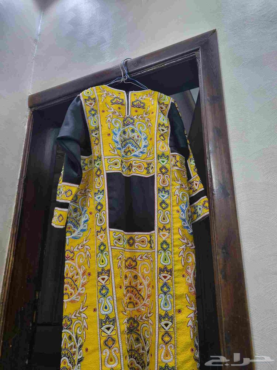 ثوب شعبي جديد تم تفصيله ب 2000 ريال سعودي ولم يلبس64597360697859111