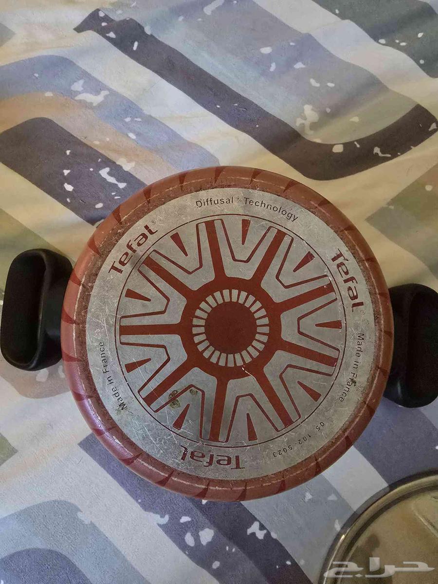 قدر تيفال فرنسي مقاس 22 20 18 ثلاث حبة مستهدم بسيط و14 هدية64490055502339112