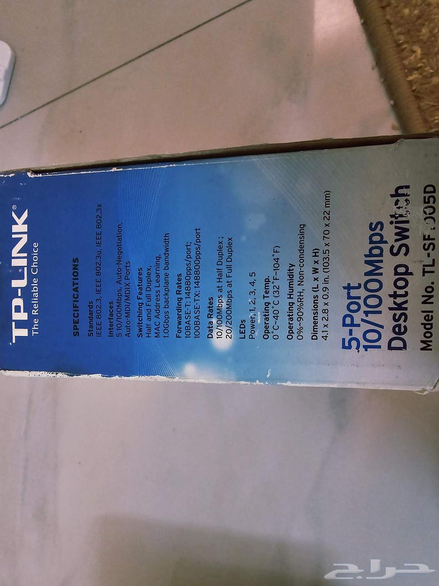 محول الشبكة السلكي TP-Link TL-SF1005D64598142469634113
