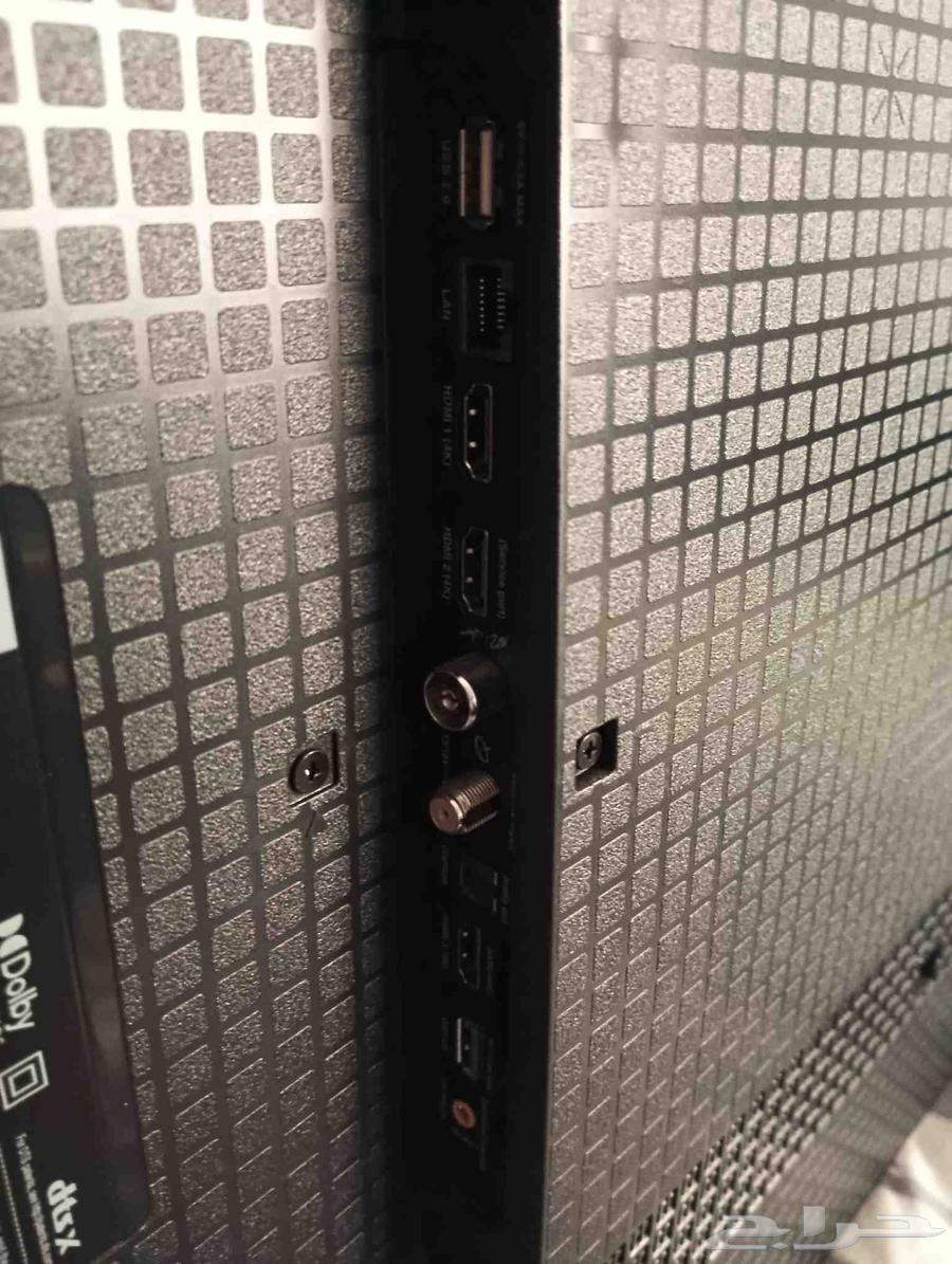 تلفزيون TCL 55 بوصة 4K 120Hz شبه جديد ضمان حتى 202864598069754370110