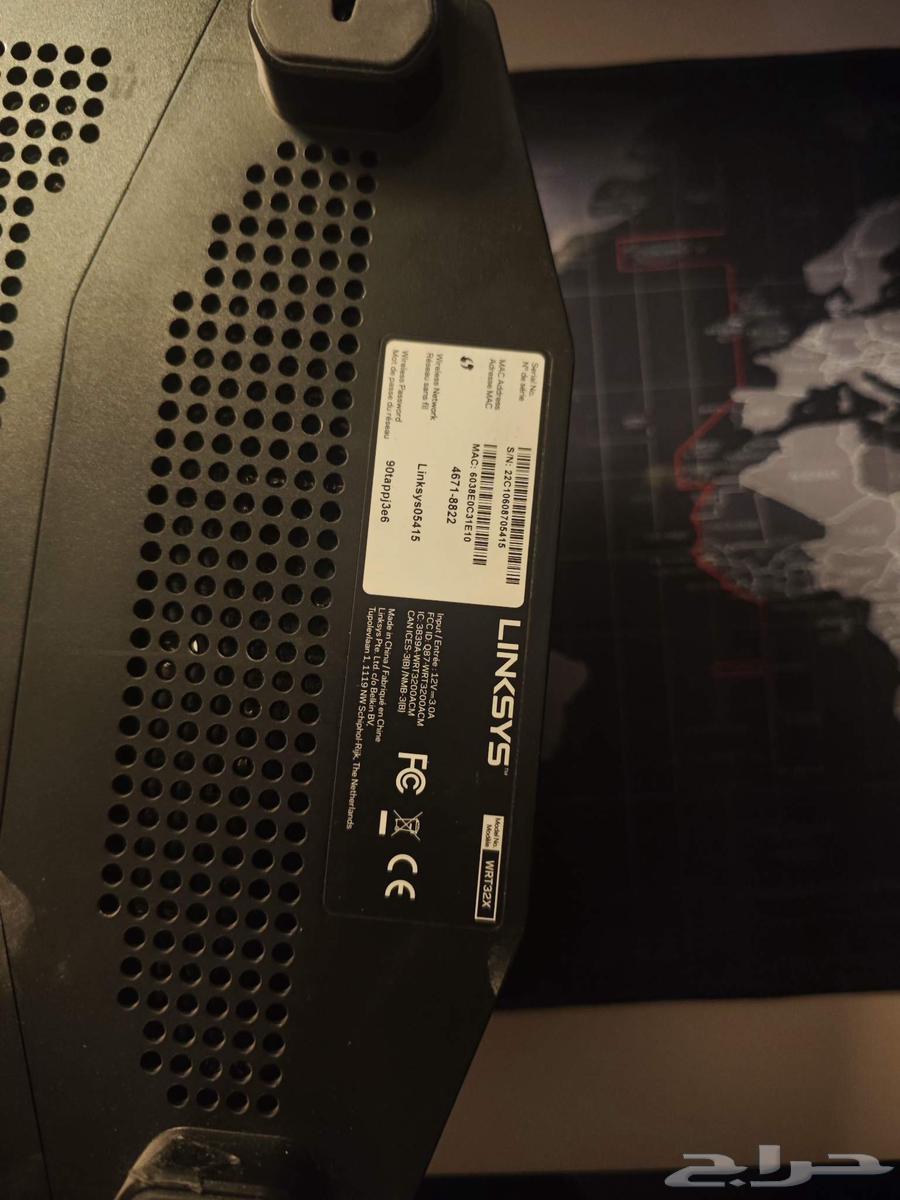 راوتر لنكيسس لبيع WRT-32X linksys64598966629889111