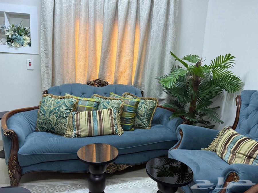 Classic sofa furniture with tables in excellent condition64598745848451112