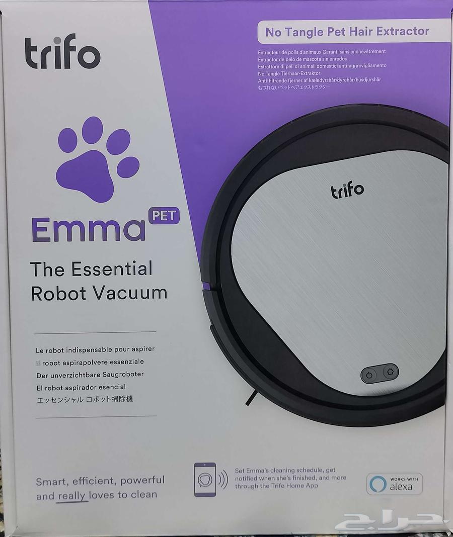 مكنسة روبوتية من تريفو بقوة 4000 باسكال للحيوانات الأليفة64527955885185110