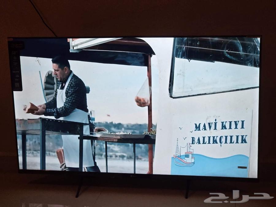 تلفزيون للبيع جديد وكرتونه ومستلزماته كلها موجوده64597532219395110