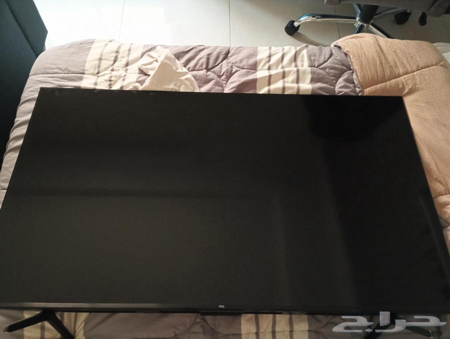 تلفزيون TCL 55 بوصة 4K 120Hz شبه جديد ضمان حتى 202864598069754370111