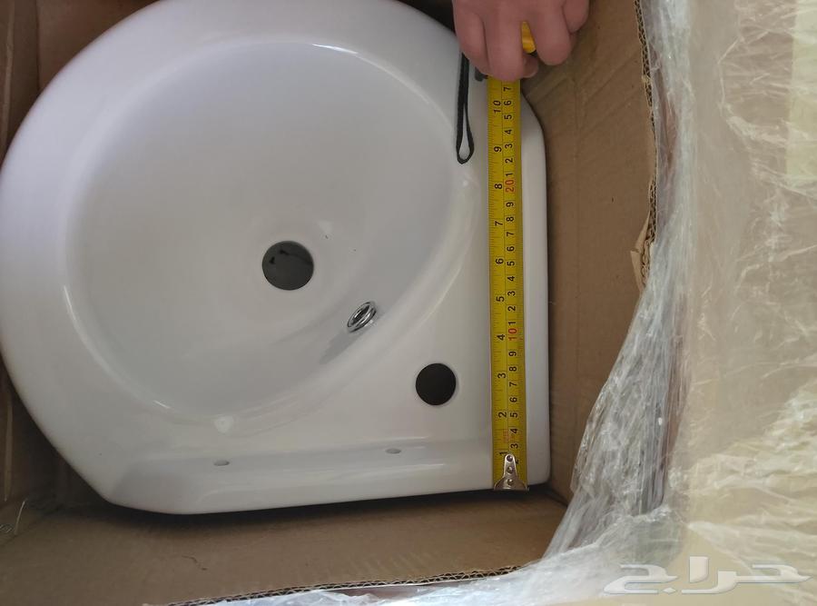 حوض مغسلة يد جديدة نظيفة بقراطيسها64596907384322110