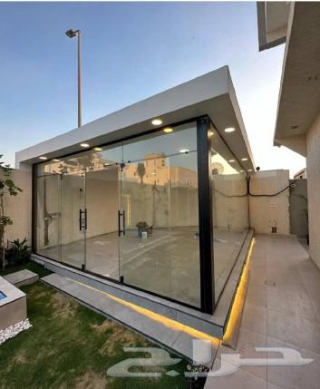 تنسيق حدائق شلالات ونوفير مظلات غرف زجاج64157739594625114