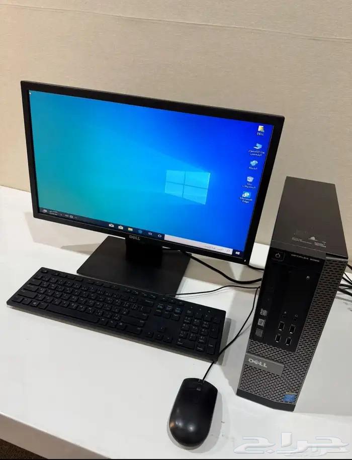 كمبيوتر مكتبي Dell Core i7 مع شاشة DELL 24 بوصة64598106032257112