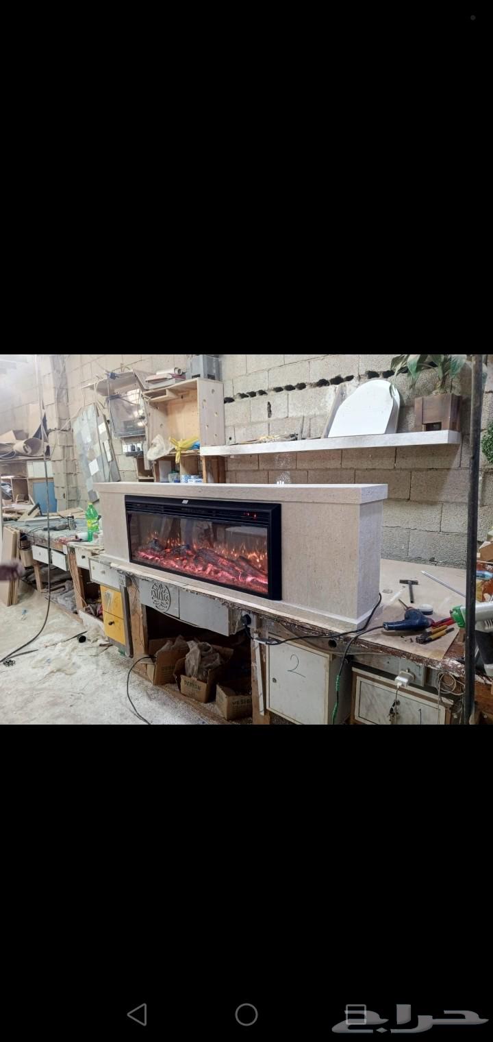 ديكور دفاية جاهز حار دفايه حقيقية64598966660994112