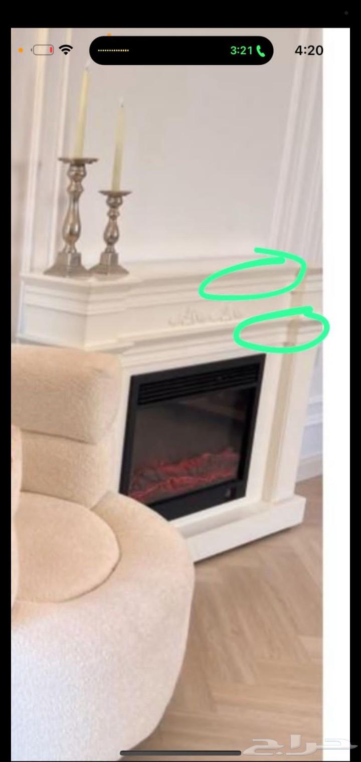 ديكور دفاية جاهز حار دفايه حقيقية64598966660994113