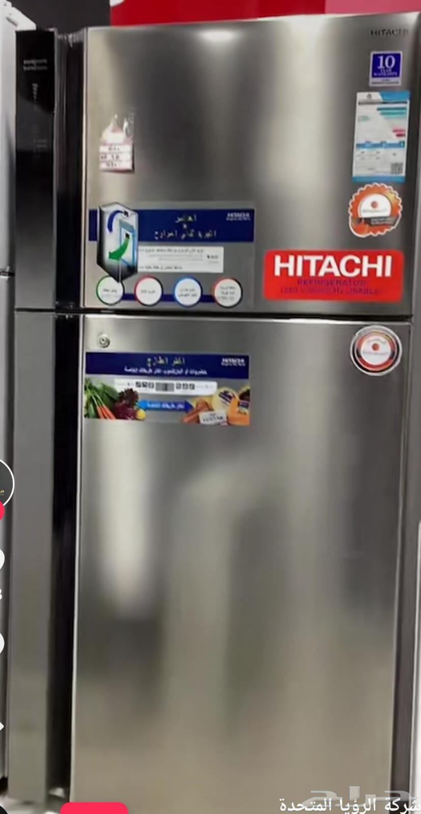 عرض مميز حتى نفاذ الكميه على ثلاجة هيتاشي 18 قدم جديدة64598302130049110