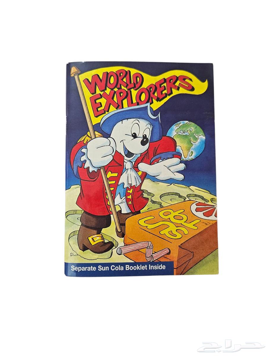 كتيب سن توب مستكشفوا العالم أصل نظيف جدا64598130316418114
