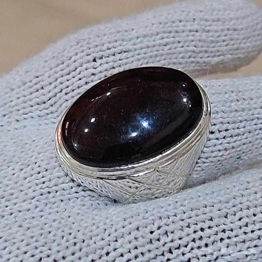 تم البيع - عقيق يماني شفه ترابي64614260400643110