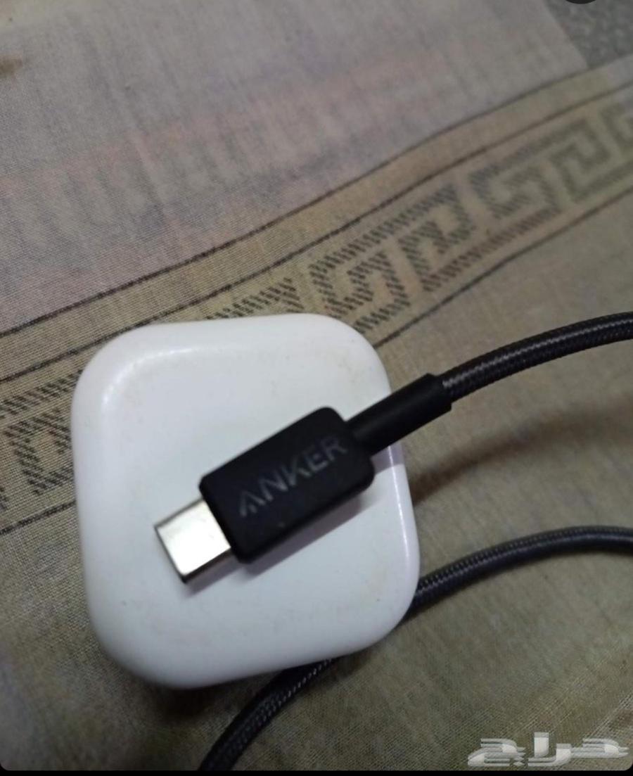 شاحن ايفون اصلي مع سلك من انكر للبيع64614484499459112