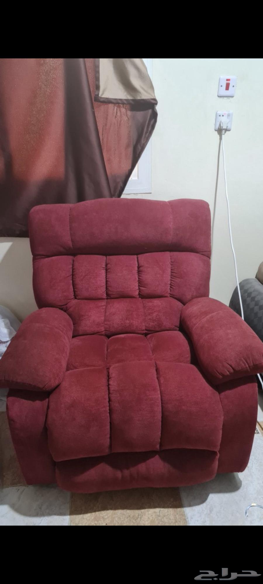 Back Comfort Red Rocking Relaxation Chair – Largest Size64610530511746110