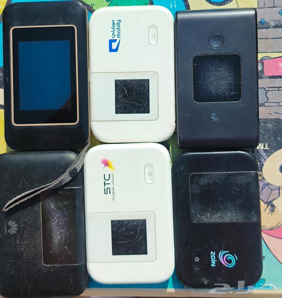 مجموعة راوتر هوواى شغلات بس فى حاجات محتاج بطارية64607681312641111