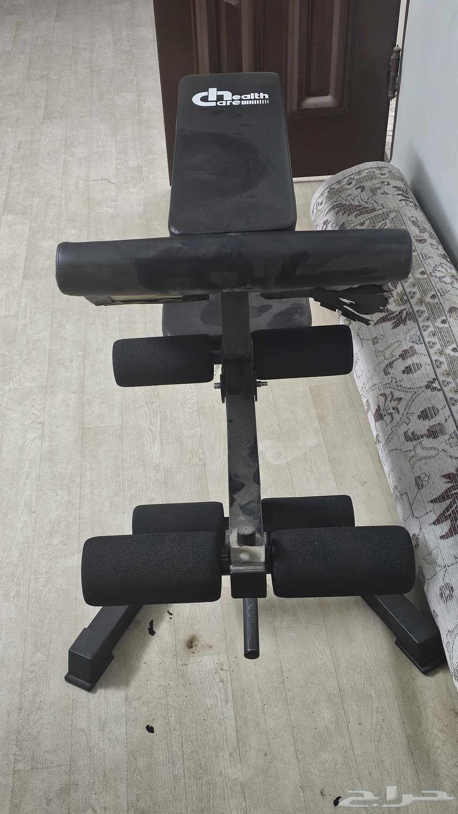 للبيع مستعمل نظيف حديد   أثقال  أوزان   تمرن   راك64613496604547112