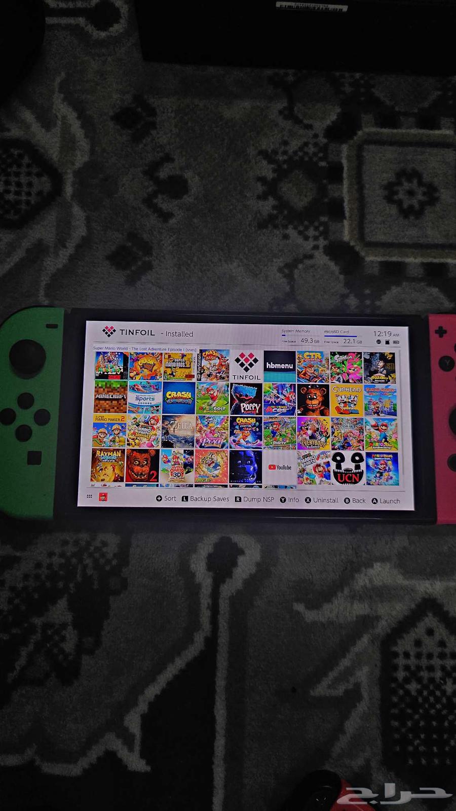 Nintendo Switch OLED Modified64608328487938112