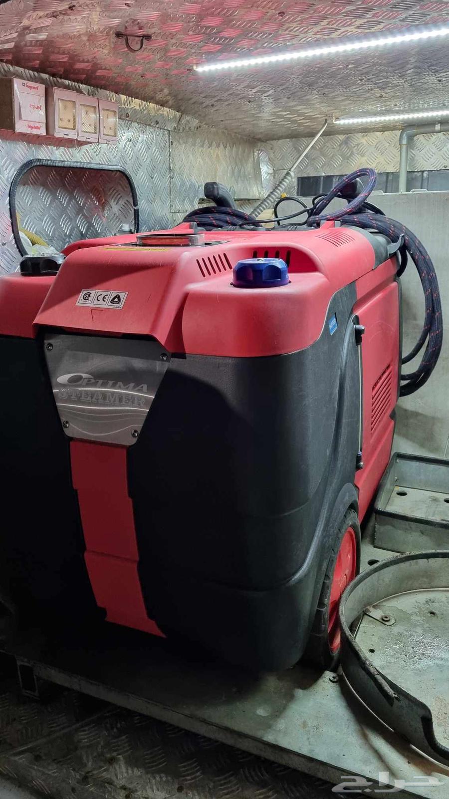 جهاز بخار جديد لم يستخدم الا مرتين او ثلاث لغسيل السيارات64158785129090112