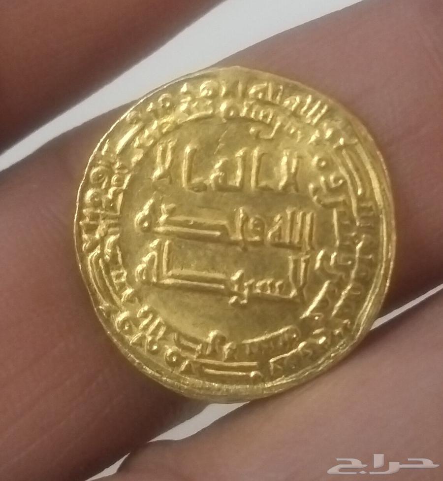 Rare Abbasid Dinar, Al-Basrah, Year 235 AH, Al-Mutawakkil Billah64611741635201112