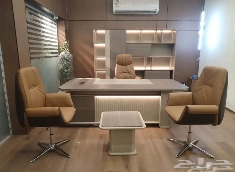 جديد اثاث مودرن مكتبي متوفر (وموجود التوصيل والتركيب وخدم64612748467074113