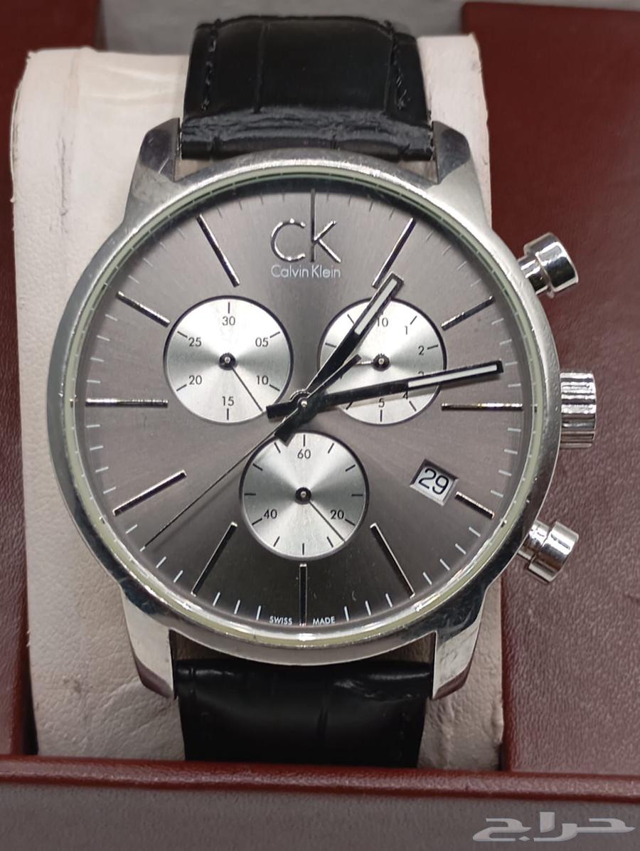السلام عليكم للبيع لساعة كالفن كلاين Calvin Klein سويسري64615436084099111