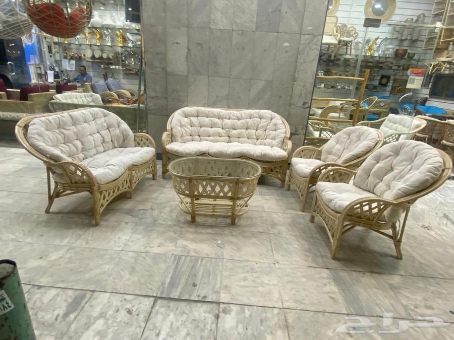 طقم خيزران طبيعي اندنوسي64613998926337111