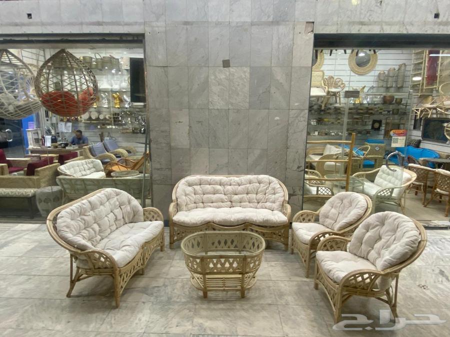 طقم خيزران طبيعي اندنوسي64613998926337112