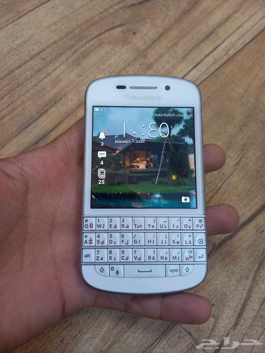 بلاك بيري Q10 blackberry اصدار قديم مخزن شبه جديد64606262541571110