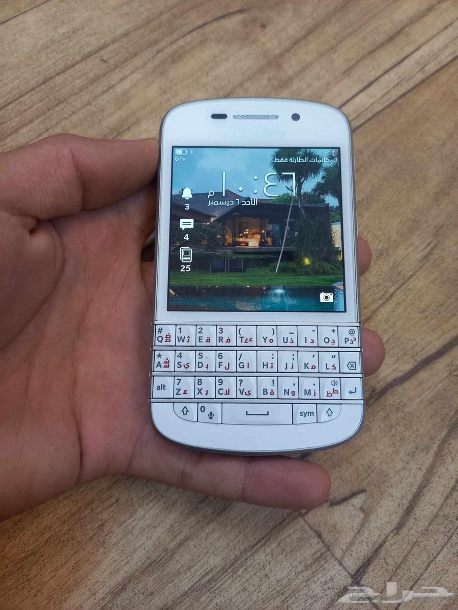 بلاك بيري Q10 blackberry اصدار قديم مخزن شبه جديد64606262541571114