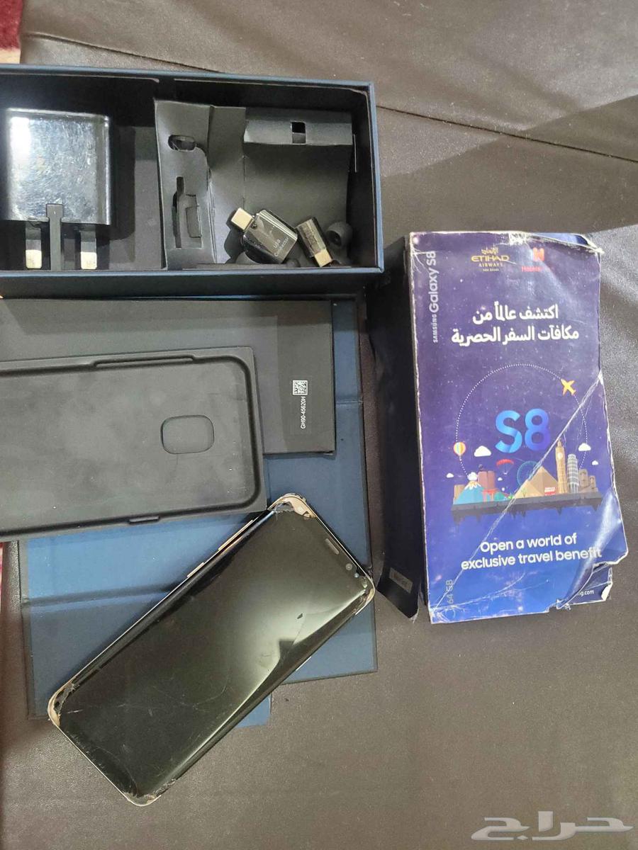 جوال سامسونج اس 8 نظيف لكن يبي صيانه بسيطه64607978755331110