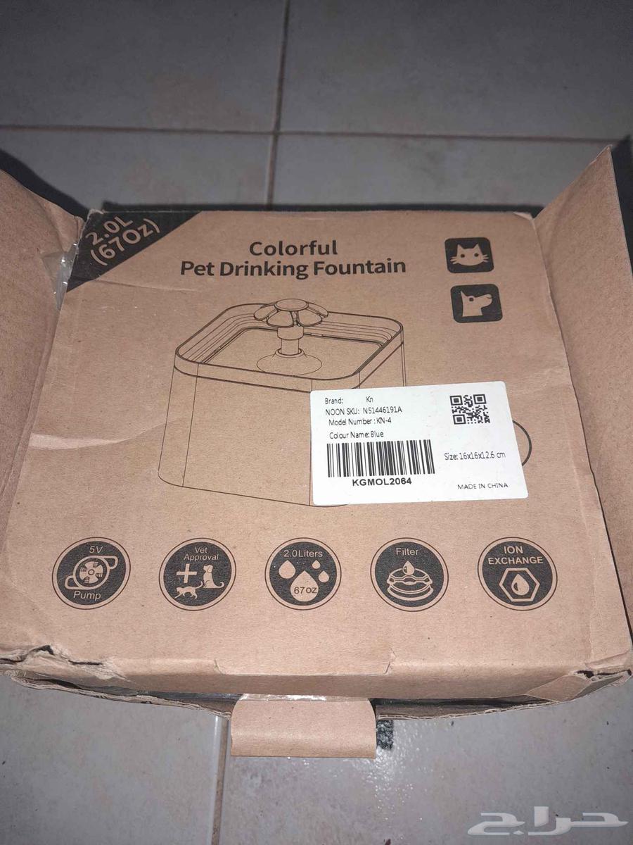 نافوره مياه للقطط والكلاب64614409797121111