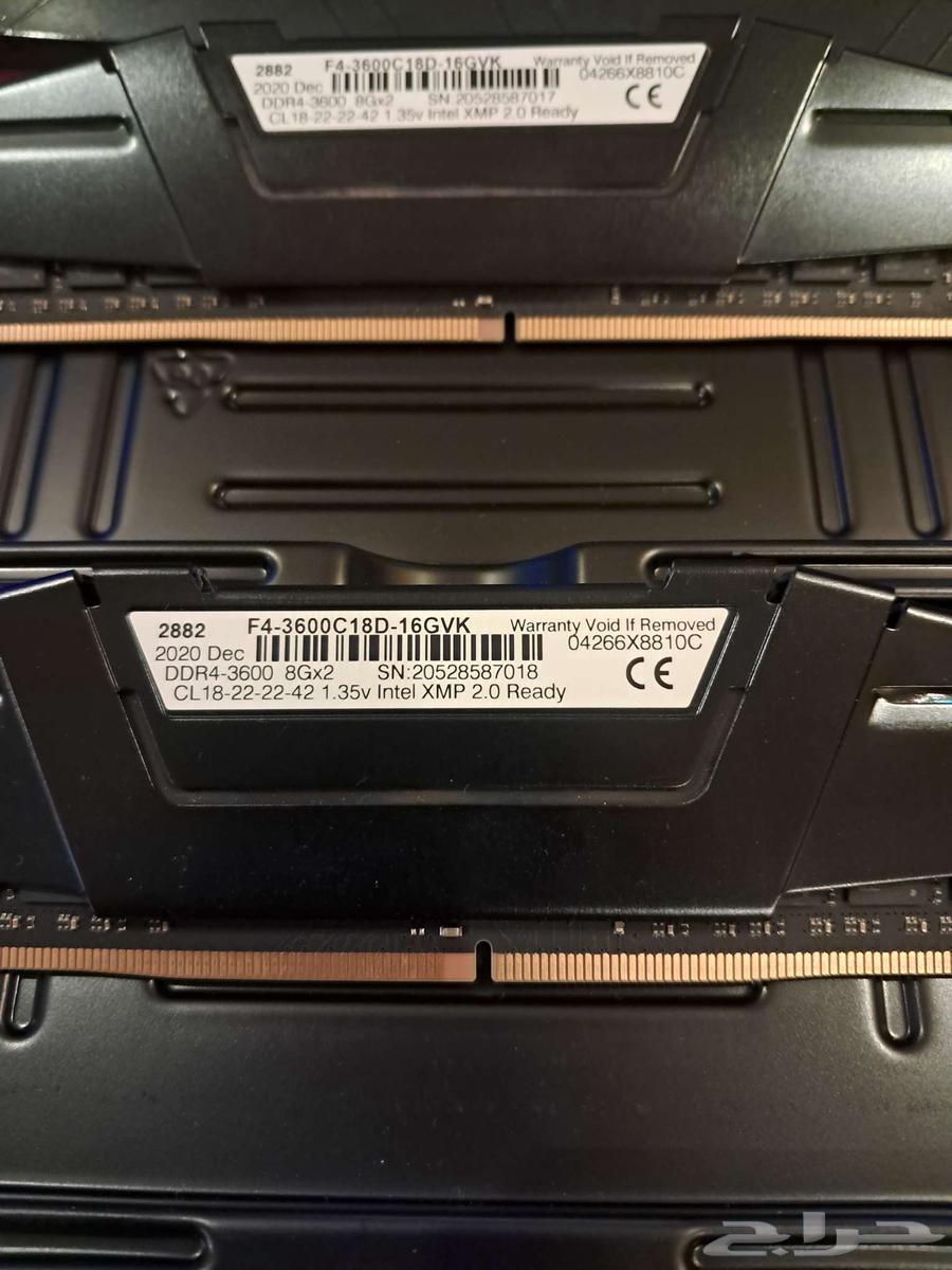 ram 16GB ddr4 3600MT s رام ddr4 16قيقا 3600 ميقا هيرتز64609735422467110