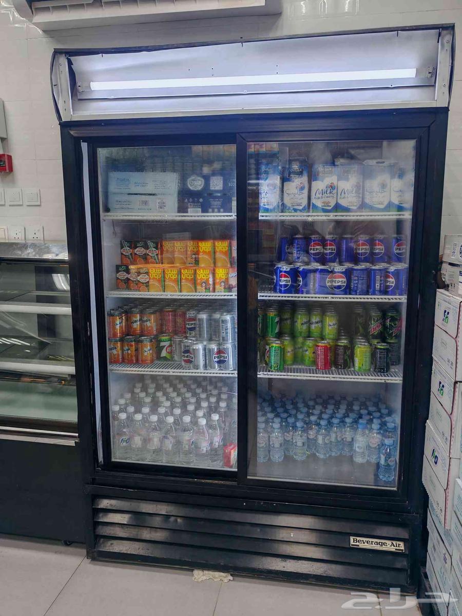 ثلاجه بابين عرض زجاج تبريد ما شاء الله ثلج للبيع لاعلى سعر64591093111299110